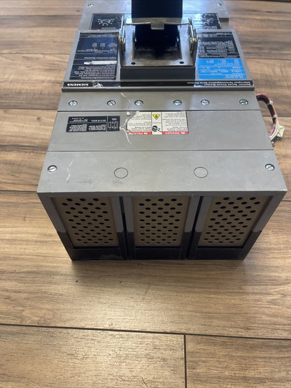 SIEMENS PXD63B140 SENTRON SERIES CIRCUIT BREAKER 1400A 600VAC 250VDC U07MN64AA7