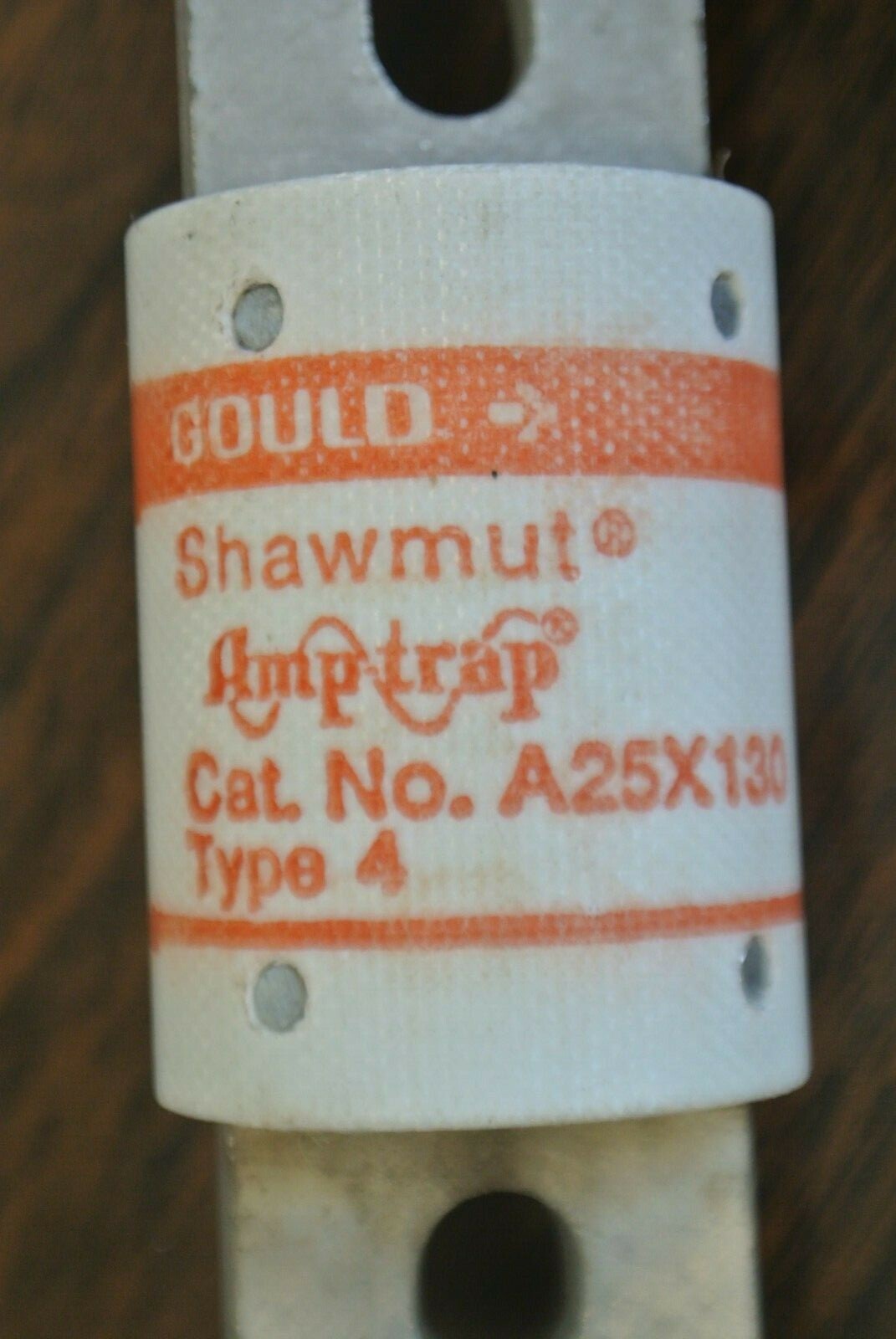 GOULD SHAWMUT A25X130-4 / RECTIFIER FUSE / 130A / 250VAC / NEW SURPLUS1