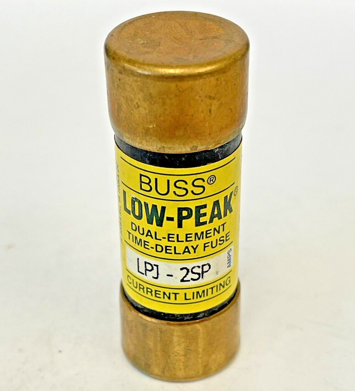 BUSSMANN - *LOT OF 2* - LPJ-2SP - 600 VAC, TIME-DELAY, DUAL-ELEMENT, LOW-PEAK1