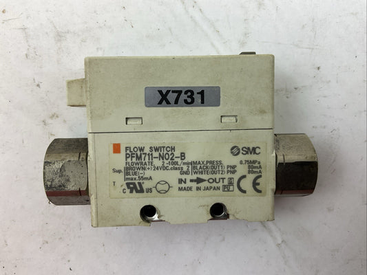 SMC PFM711-N02-B FLOW SWITCH0