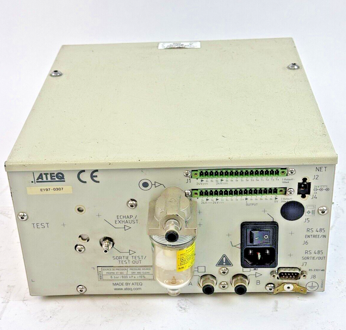 ATEQ - PREMIER G - 9530243 C - G5 COMPACT LEAK DETECTOR/CONTINUOUS FLOW DETECTOR6