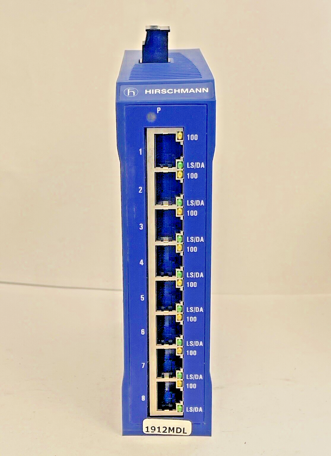 HIRSCHMANN - SPIDER II 8TX EEC - RAIL SWITCH - 8 PORT, 24VDC, 10/100 BASE TX + 24