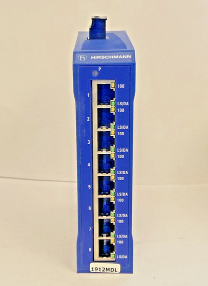 HIRSCHMANN - SPIDER II 8TX EEC - RAIL SWITCH - 8 PORT, 24VDC, 10/100 BASE TX + 24