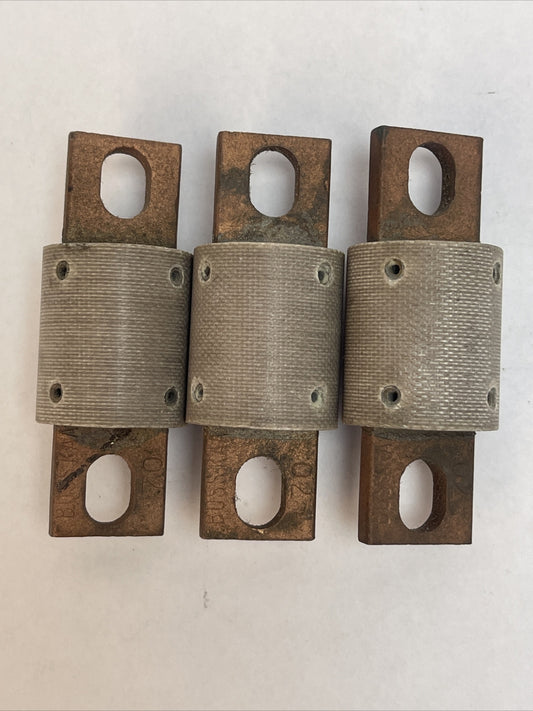 BUSS KAA-70 FUSE 70AMP 130V (LOT OF 3)0