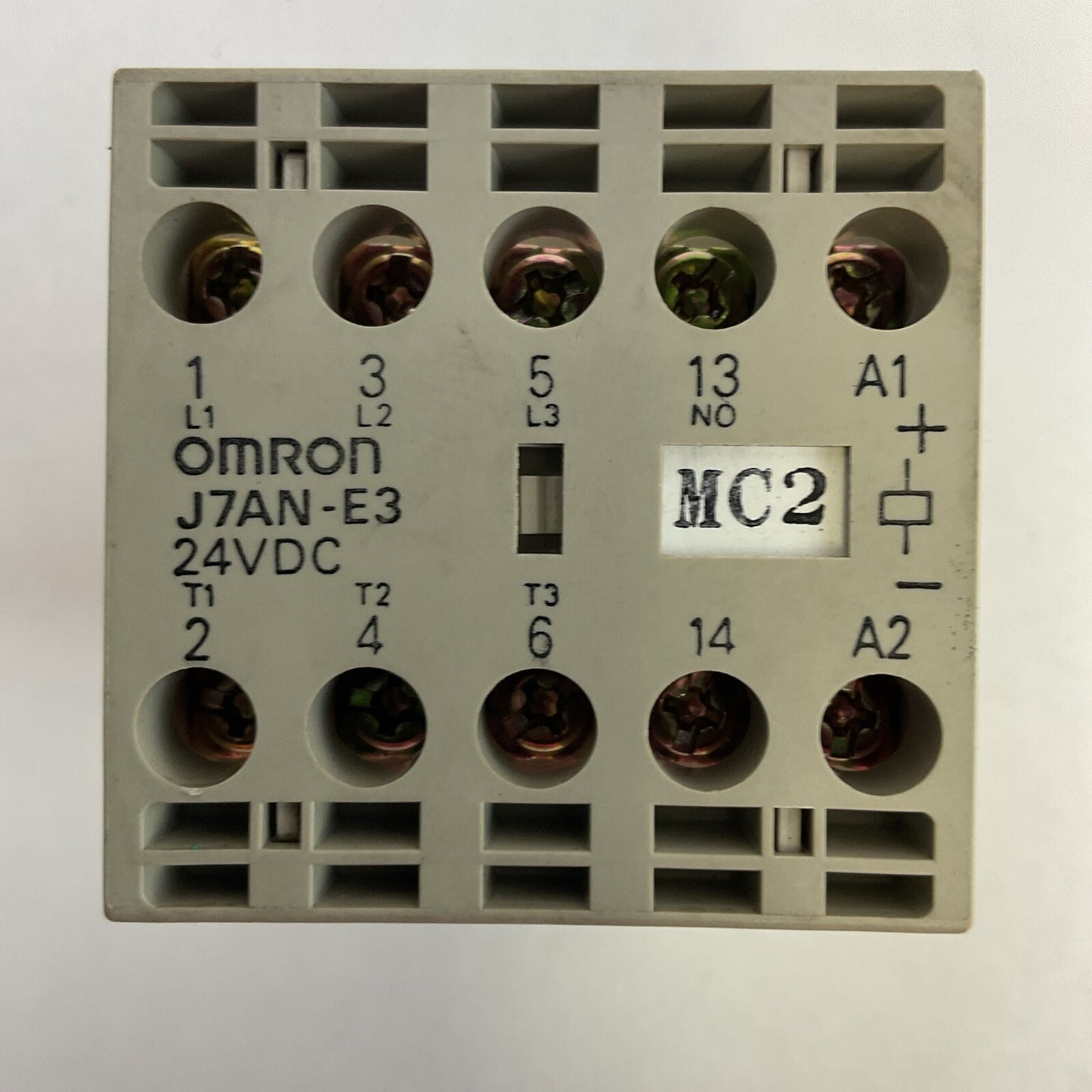 ONRON J7AN-E3 CONTACTOR 600VAC 15A 3PH 5HP COIL 24VDC0
