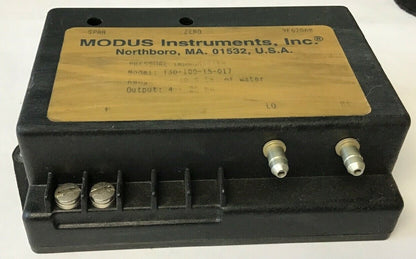 MODUS T30-100-15-017 PRESSURE TRANSMITTER 0-10.0 IN OF WATER 4-20mA2