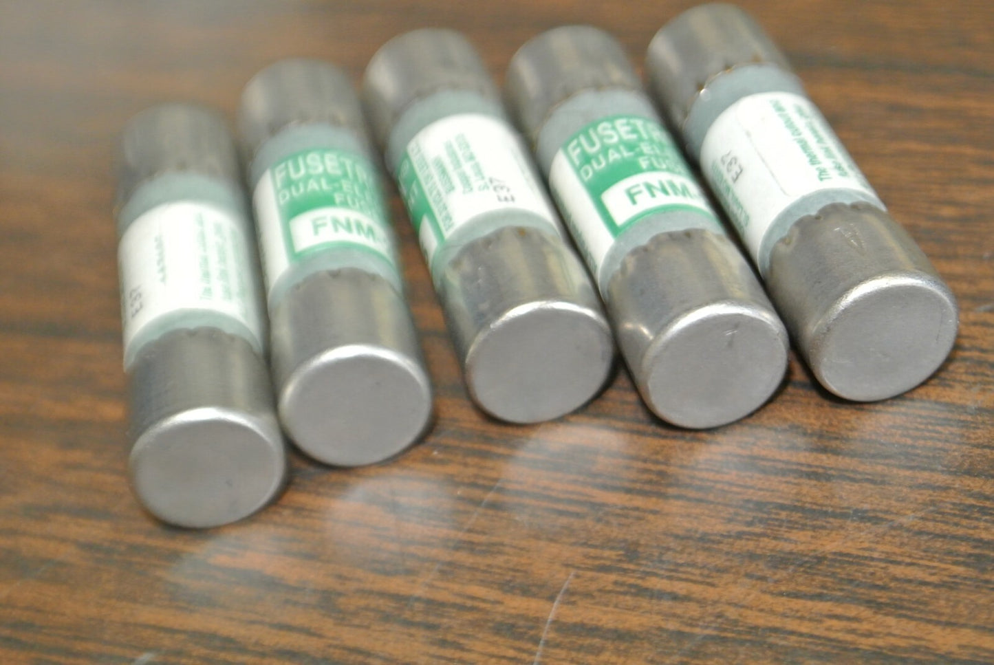 LOT of 5 / BUSS FNM-25 MIDGET FUSE / 25A / 32V / NEW SURPLUS2