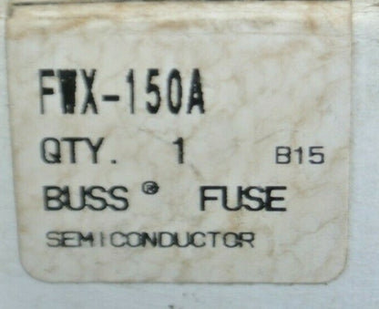 COOPER-BUSSMANN FWX-150A SEMICONDUCTOR FUSE / 150A / 250V / NEW SURPLUS4