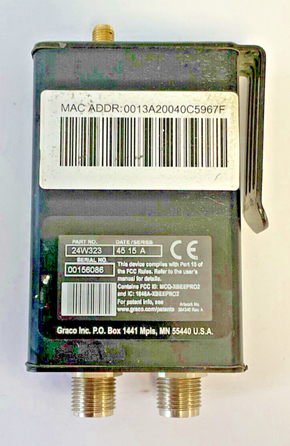 GRACO 24W323 SER.A LINESITE WIRELESS MONITOR2