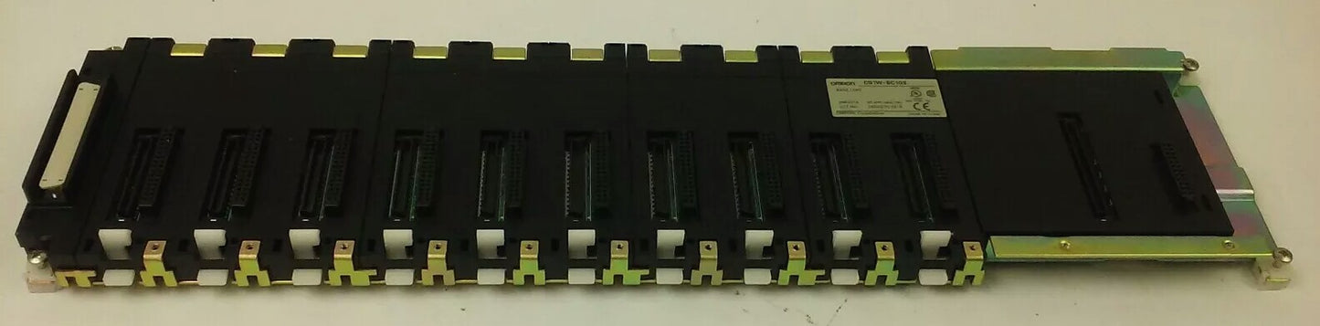 OMRON CS1W-BC103 10-SLOT, I/O MODULE BASE UNIT, USED GOOD CONDITION, CS1W2
