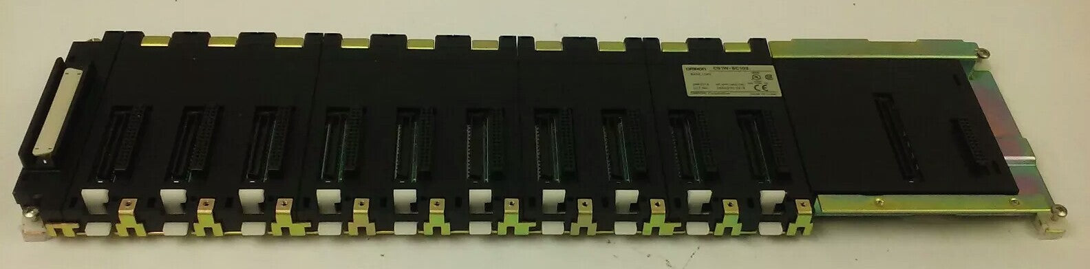 OMRON CS1W-BC103 10-SLOT, I/O MODULE BASE UNIT, USED GOOD CONDITION, CS1W2