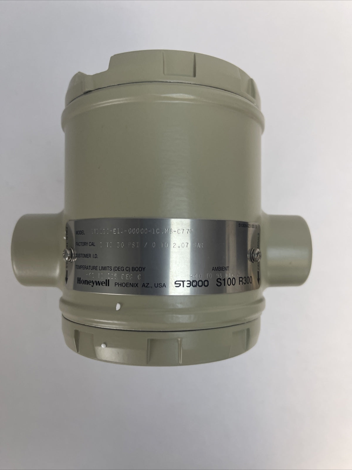 HONEYWELL STD130-E1A-00000-1C.MB-C77P TRANSMITTER 0-30 PSI 0-2.07 BAR3