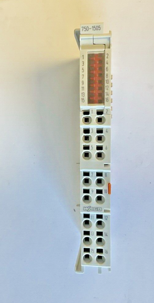 WAGO 750-1505 DIGITAL OUTPUT 24VDC 0.5A0