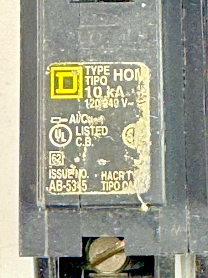 SQUARE D - HOM235 - COMMON TRIP CIRCUIT BREAKER - 2 POLE/ 35 A/ 240 VAC6