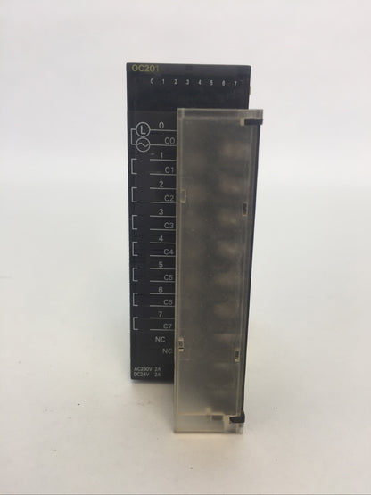 OMRON CJ1W-OC201 OUTPUT UNIT 24VAC0