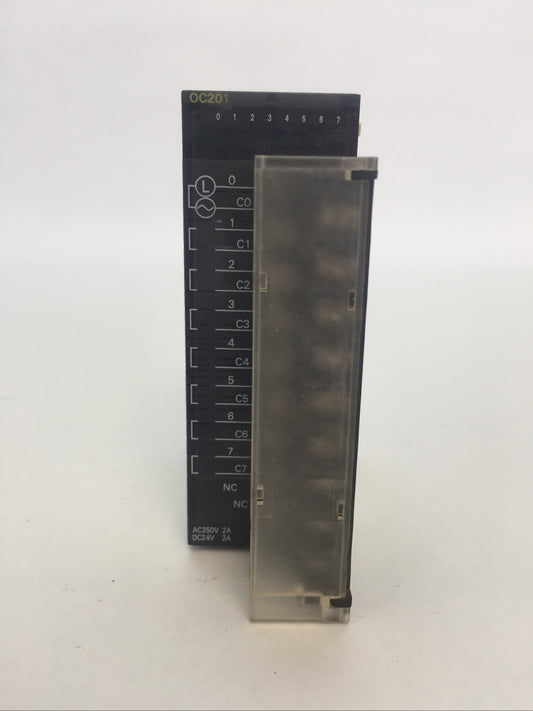OMRON CJ1W-OC201 OUTPUT UNIT 24VAC0