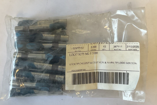 DAYTON LJX37 S275 M2 P.3100 BALL PUNCH **BAG OF 15**0