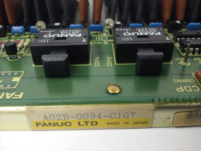 FANUC A02B-0094-C107 A16B-1212-0300/08A  A20B-1003-0630/04A CIRCUIT PANEL BOARD1