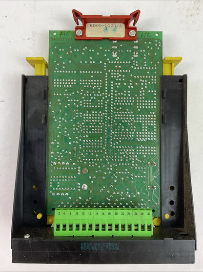 MURR 63001 PLUG IN CARD SLOT PARKER ED00-102D/4 CONTROL BOARD BASIS TYPE D REV 81