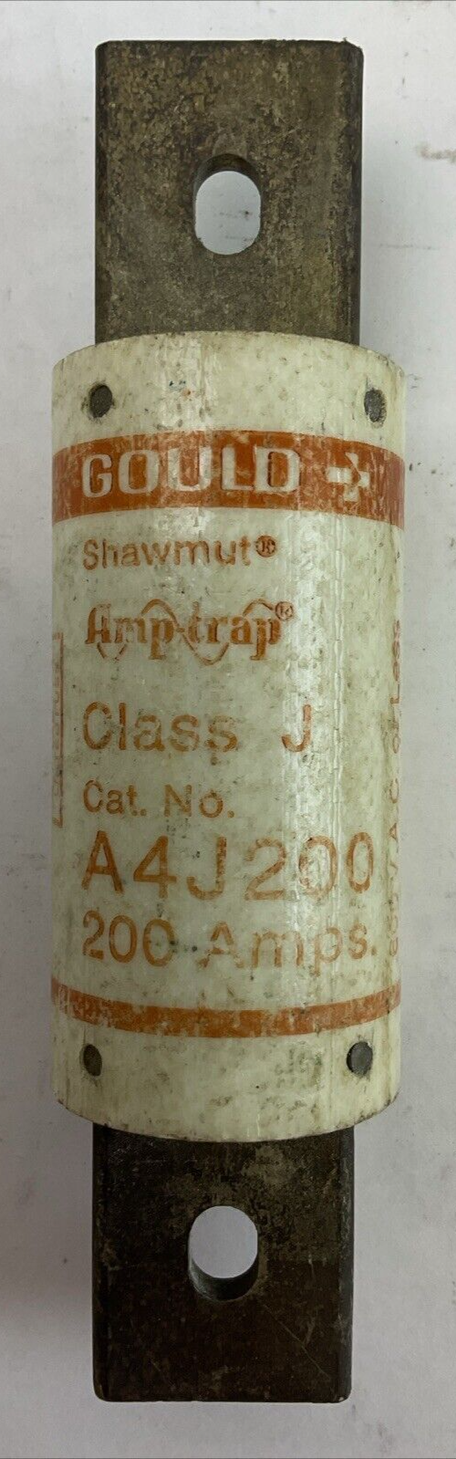 GOULD SHAWMUT A4J200 AMP-TRAP CURRENT LIMITING FUSE 600VAC 200AMP0