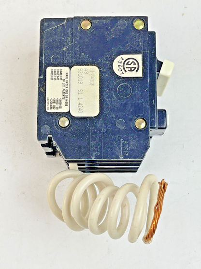CROUSE-HINDS - EP240GF - 1" PER POLE, 40 A, 240 VAC-GROUND FAULT CIRCUIT BREAKER6