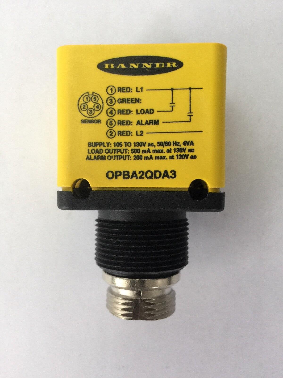 BANNER OPBA2QDA3 POWER BLOCK 105-130VAC 0