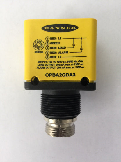 BANNER OPBA2QDA3 POWER BLOCK 105-130VAC 0