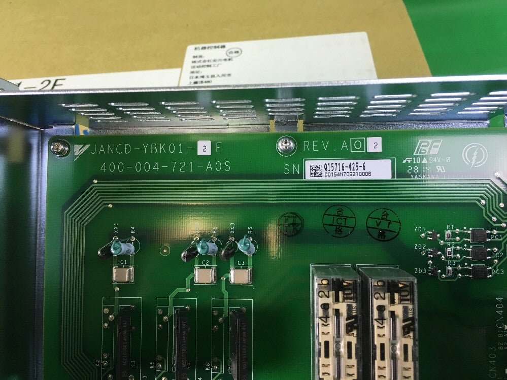 YASKAWA MOTOMAN JANCD-YBK01-2E BOARD2
