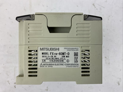 MITSUBISHI FX1n-60MT-D 10.2-28.8VDC 20W PROGRAMMABLE CONTROLLER1