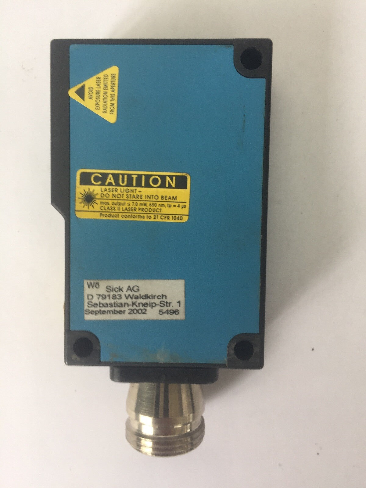 SICK WT27L-2S830A01 PHOTOELECTRIC PROXIMITY SWITCH UC 24...240V 3