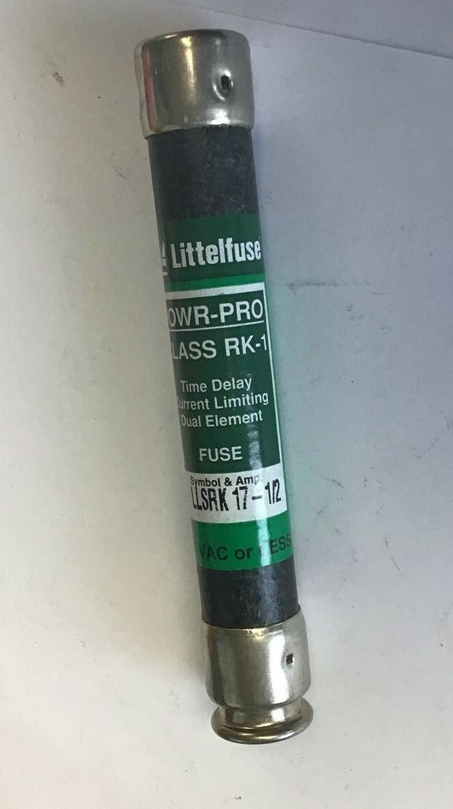 LITTELFUSE LLSRK 17-1/2 POWR-GARD 600V TIME-DELAY FUSE***LOTOF10***2