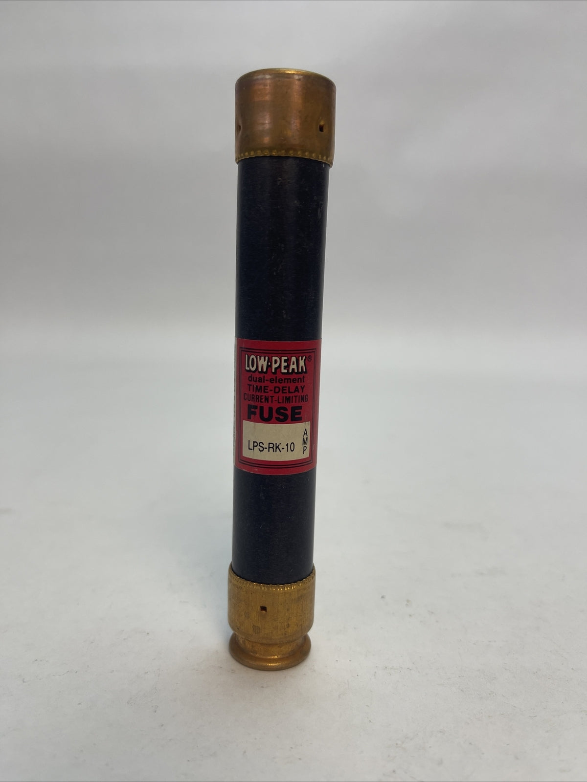 BUSSMANN LPS-RK 10 LOW-PEAK DUAL ELEMENT TIME-DELAY FUSE 10AMP 600VAC (LOT OF 6)1