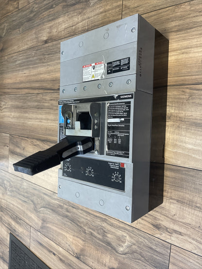 SIEMENS PXD63B140 SENTRON SERIES CIRCUIT BREAKER 1400A 600VAC 250VDC U07MN64AA6