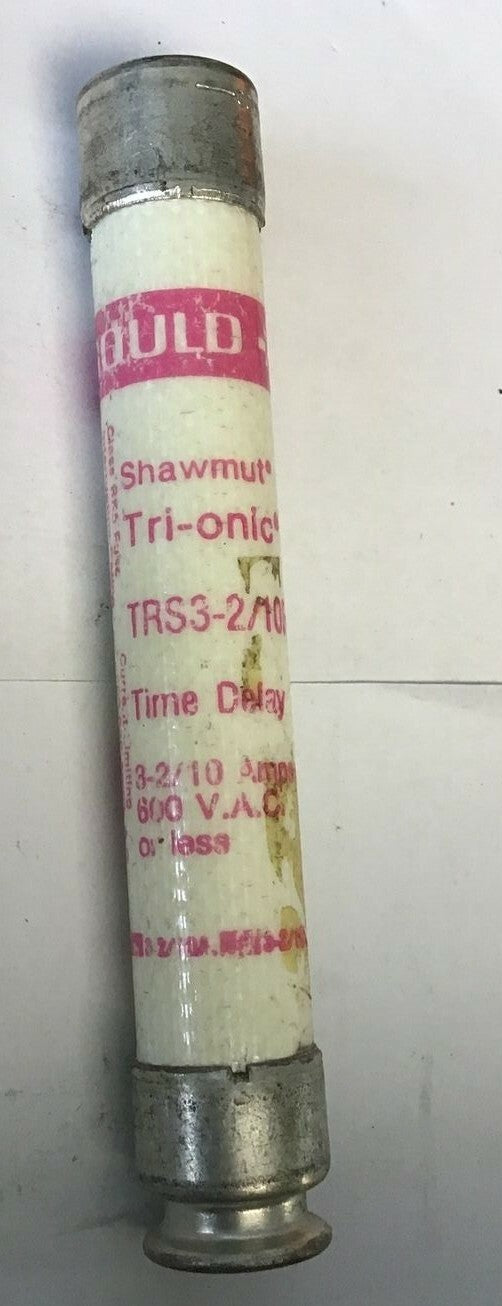 GOULD SHAWMUT TRS3-2/10R TRI-ONIC 3 2/10AMP TIME DELAY 600V  ***LOTOF10***1
