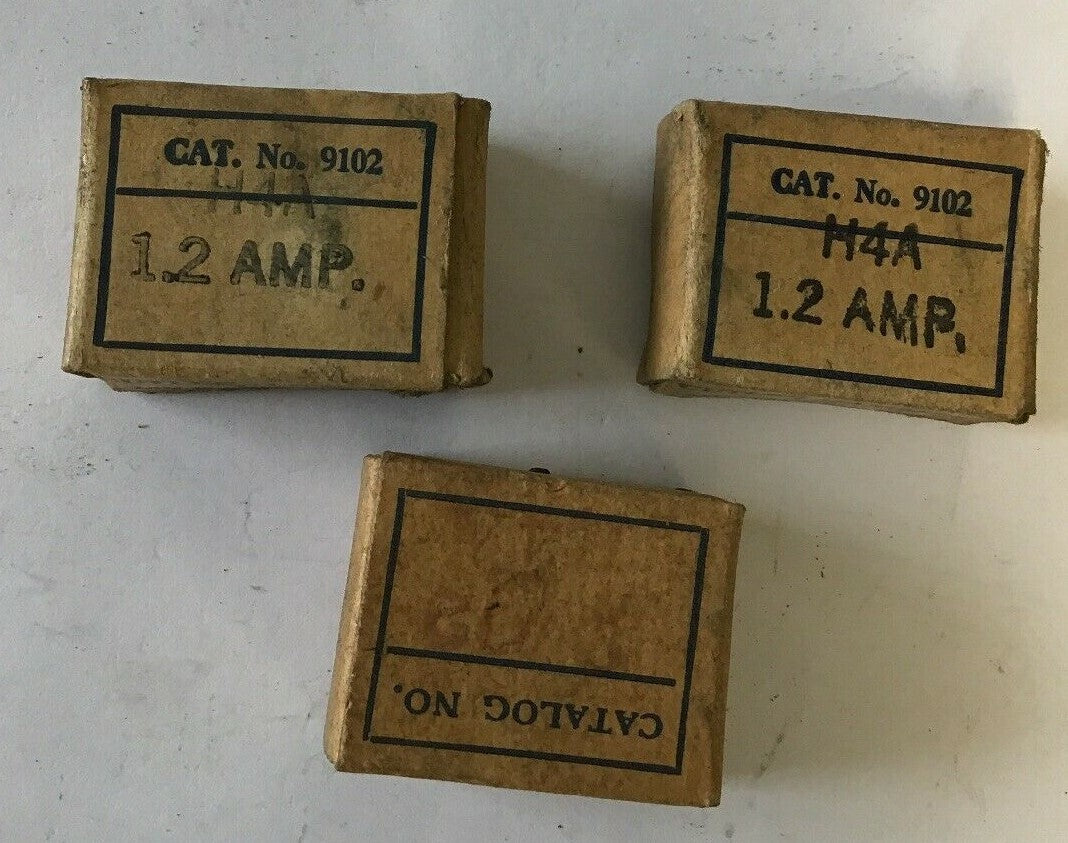 CUTLER HAMMER 9102 H4A 1.2AMP HEATER****LOTOF3****0