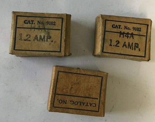 CUTLER HAMMER 9102 H4A 1.2AMP HEATER****LOTOF3****0