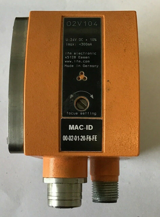 IFM 02V104 OBJECT INSPECTION SENSOR 24VDC 0