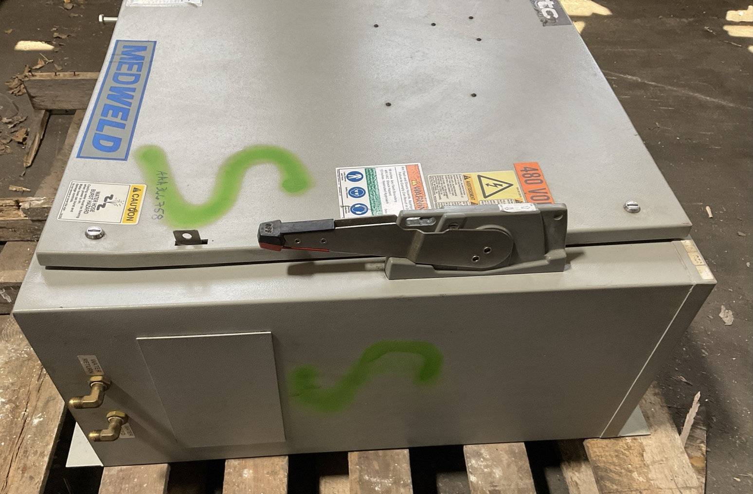 WTC MED WELD 4001 955-4170 WELDER CONTROLLER 900-8805-2M1 900-8213-4M43