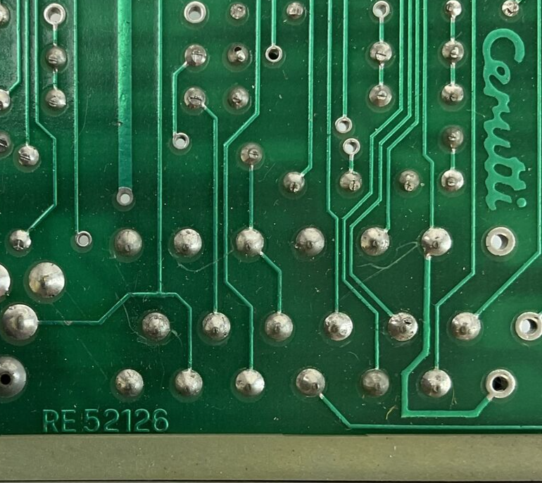 CERUTTI RE52126 INPUT BOARD CONTROLLER2