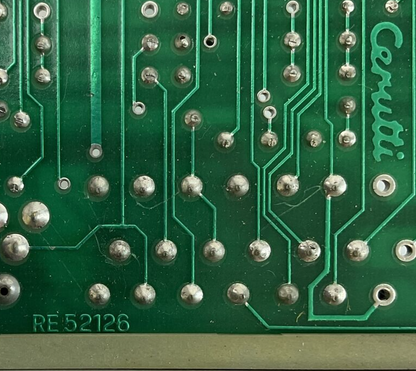 CERUTTI RE52126 INPUT BOARD CONTROLLER2
