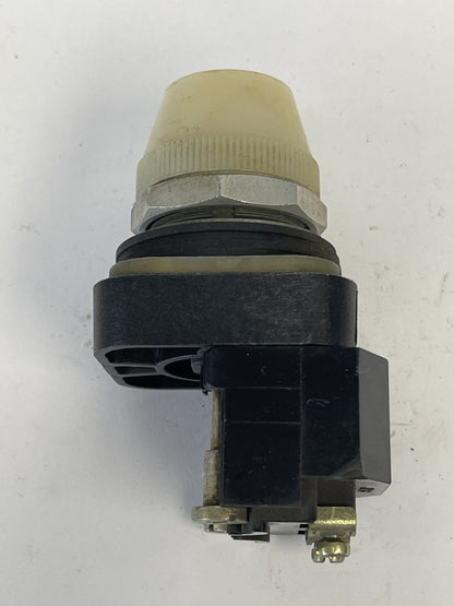 ALLEN BRADLEY 800T-P16 -SER T-PILOT LIGHT-WHITE, 120V AC 50/60 Hz, 755/1866 LAMP3