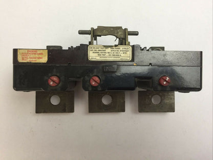 WESTINGHOUSE HMA3700T TRIP UNIT 700AMP 3POLE MAG TRIP ADJ 3000-6000A 371D373G260