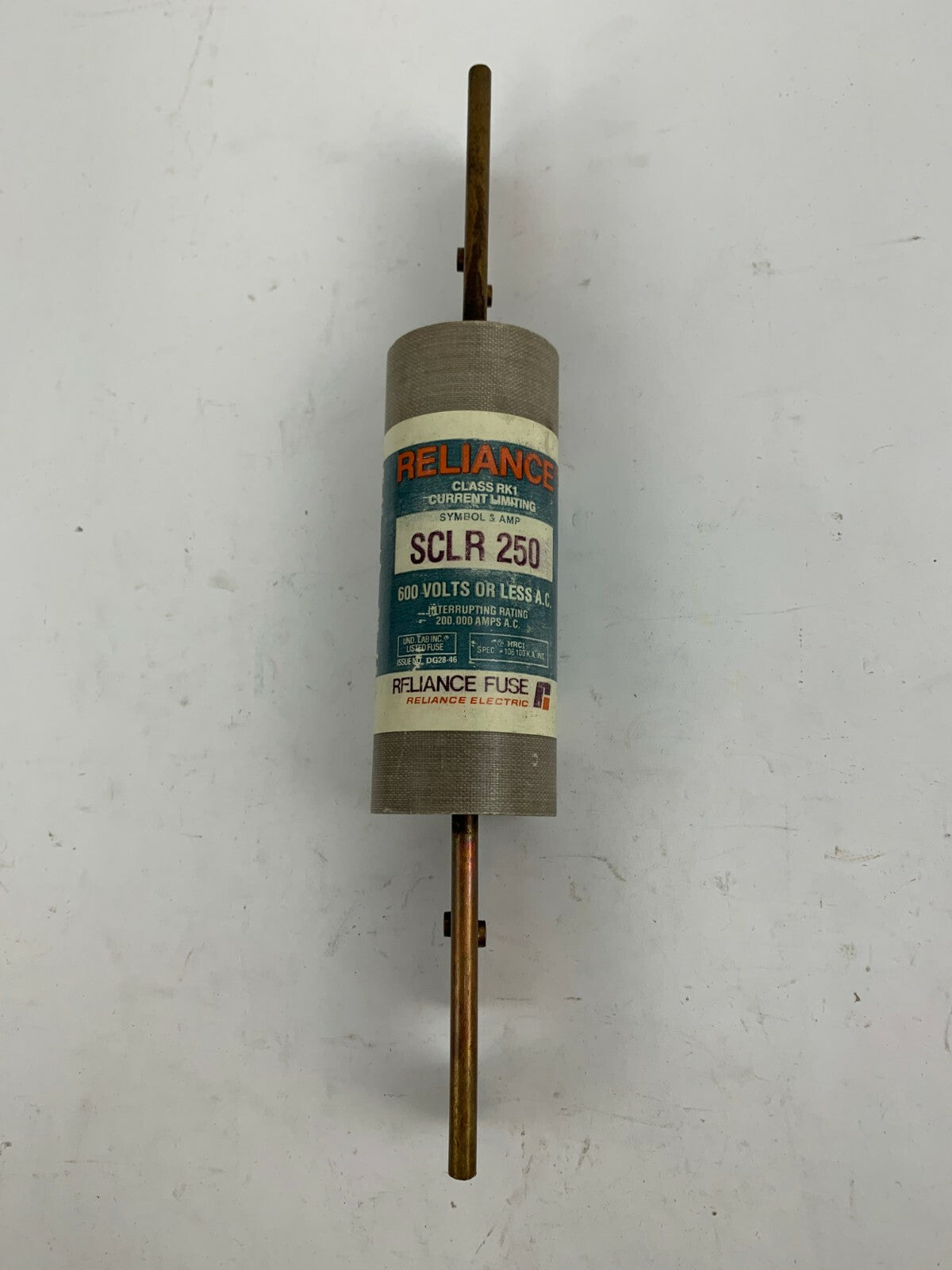 Reliance SCLR250 250A 600V Fuse0