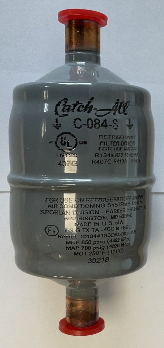 SPORLAN C-084-S CATCH-ALL FILTER-DRIER  1/2 ODF SOLDER0