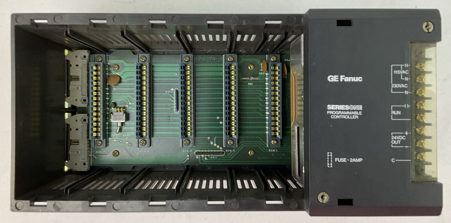 GE FANUC IC610CHS11A RACK W/HI CAP POWER SUPPLY0