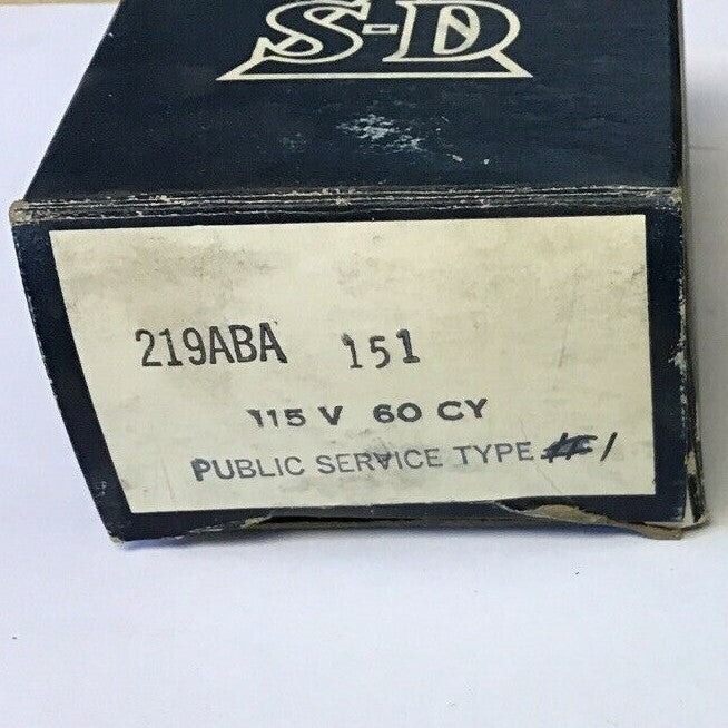 STRUTHERS DUNN 219ABA151 RELAY 115V 60HZ1