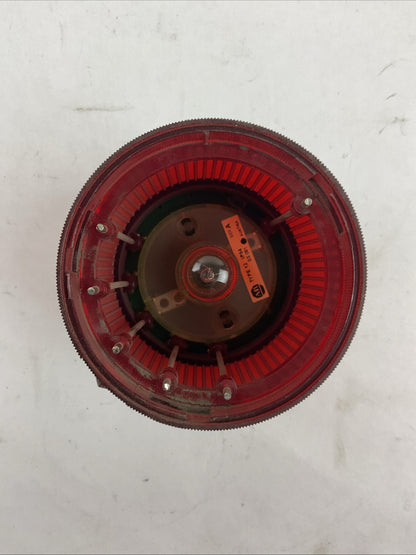 ALLEN BRADLEY 855T-B24DN4 SER A 24V 0.271A STEADY INCANDESCENT RED STACK LIGHT5