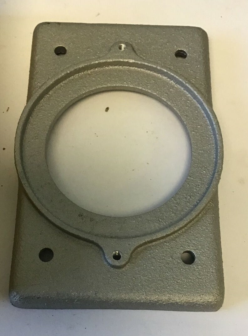 HUBBELL 9419 CAST ALUMINUM PLATE ***LOTOF2***3