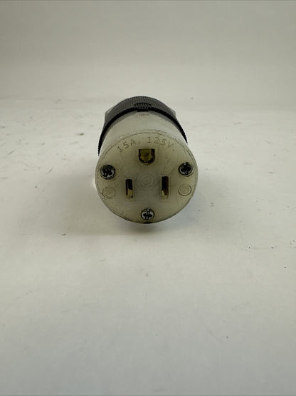 HUBBELL HBL5269C INSULGRIP RECEPTACLE CONNECTOR 125V 15A4