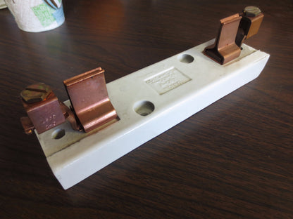 MULTI 2525 PORCELAIN CUT-OUT BASES 250V, 61-100A - NEW SURPLUS - 388-4171